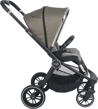 Bagi Easyfold 3S Bebek Arabası Light Grey - 4