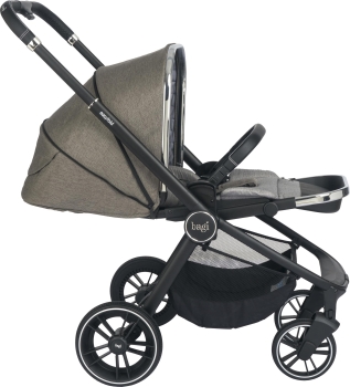 Bagi Easyfold 3S Bebek Arabası Light Grey - 6