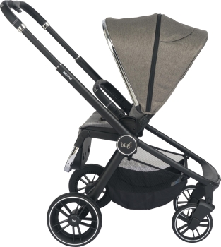 Bagi Easyfold 3S Bebek Arabası Light Grey - 8