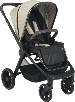 Bagi Easyfold 3S Cosmo Travel Sistem Bebek Arabası Beige - Black - 2