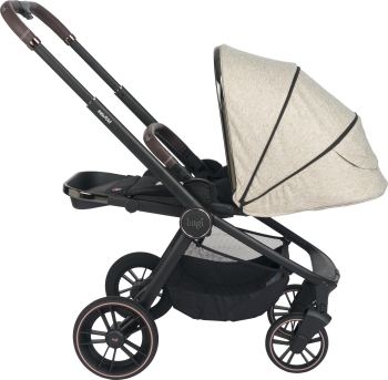 Bagi Easyfold 3S Cosmo Travel Sistem Bebek Arabası Beige - Black - 9