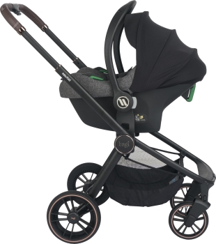 Bagi Easyfold 3S Cosmo Travel Sistem Bebek Arabası Beige - Black - 11