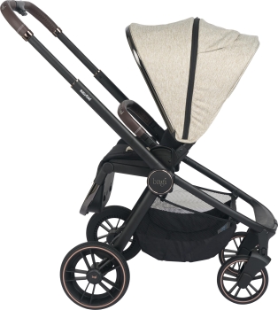 Bagi Easyfold 3S Cosmo Travel Sistem Bebek Arabası Beige - Grey - 10