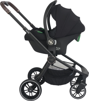 Bagi Easyfold 3S Cosmo Travel Sistem Bebek Arabası Greyson - Black - 12