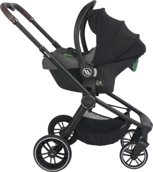 Bagi Easyfold 3S Cosmo Travel Sistem Bebek Arabası Greyson - Black - 11