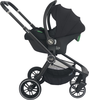 Bagi Easyfold 3S Cosmo Travel Sistem Bebek Arabası Light Grey - Black - 10