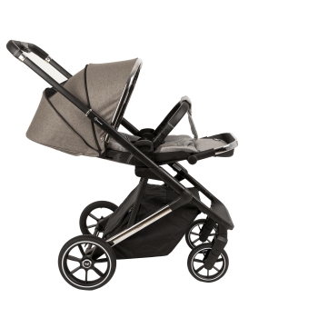 Bagi Nanofold 3 Cosmo Travel Sistem Bebek Arabası Light Grey - Black - 8