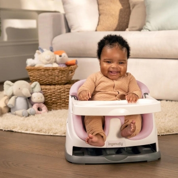 Ingenuity Baby Base Portatif Mama Sandalyesi Peony - 2