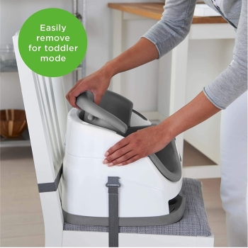 Ingenuity Baby Base Portatif Mama Sandalyesi Slate - 5