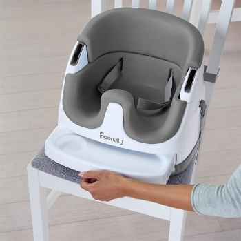 Ingenuity Baby Base Portatif Mama Sandalyesi Slate - 9