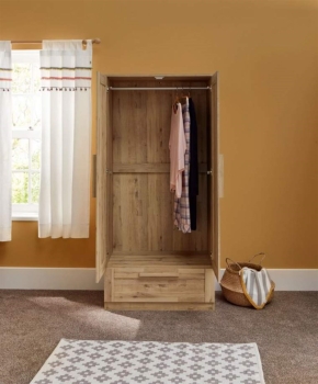 Mamas Papas Atlas Wardrobe Pale Oak - 8