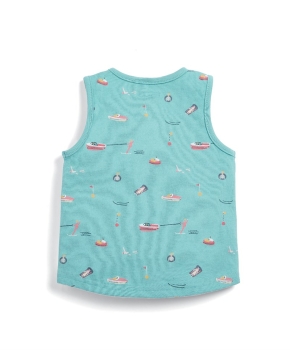 Mamas Papas Beach Prınt Vest - 3