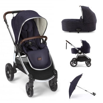 Mamas Papas Ocarro Portbebeli Set Bebek Arabası Dark Navy - 1