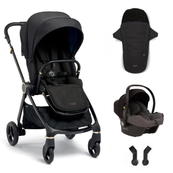 Mamas Papas Strada Cosmo Travel Sistem Bebek Arabası Black Diamond - Grey - 1