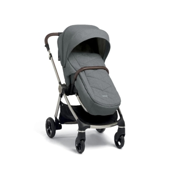 Mamas Papas Strada Cosmo Travel Sistem Bebek Arabası Grey Melange - Black - 3