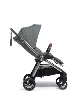 Mamas Papas Strada Cosmo Travel Sistem Bebek Arabası Grey Melange - Black - 5