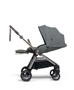 Mamas Papas Strada Cosmo Travel Sistem Bebek Arabası Grey Melange - Black - 8