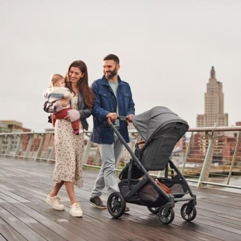 Uppababy Cruz V2 Cosmo Travel Sistem Bebek Arabası Greyson - Black - 10