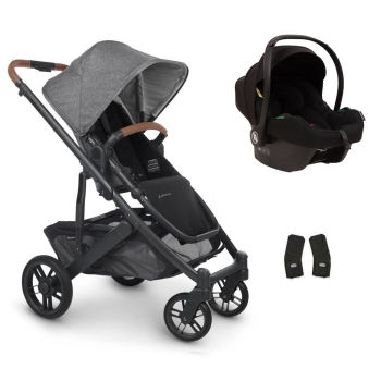 Uppababy Cruz V2 Cosmo Travel Sistem Bebek Arabası Greyson - Black - 1