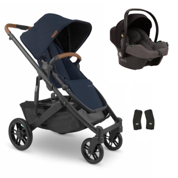 Uppababy Cruz V2 Cosmo Travel Sistem Bebek Arabası Noa - Grey - 1