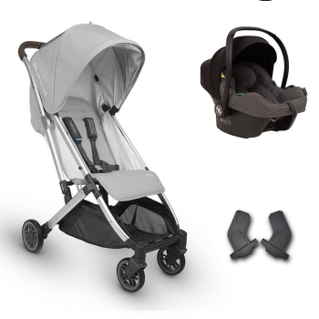 Uppababy Minu Cosmo Travel Sistem Bebek Arabası Devin - Grey - 1