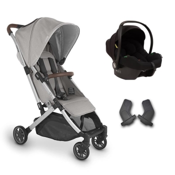 Uppababy Minu V2 Cosmo Travel Sistem Bebek Arabası Stella - Black - 1