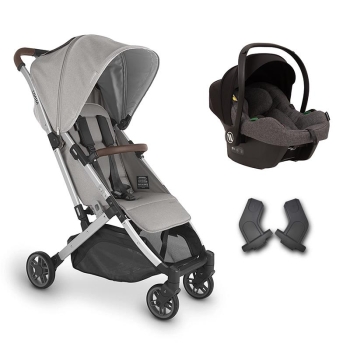 Uppababy Minu V2 Cosmo Travel Sistem Bebek Arabası Stella - Grey - 1