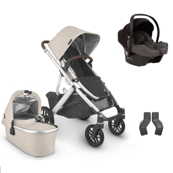 Uppababy Vista V2 Cosmo Travel Sistem Bebek Arabası Declan - Grey - 1